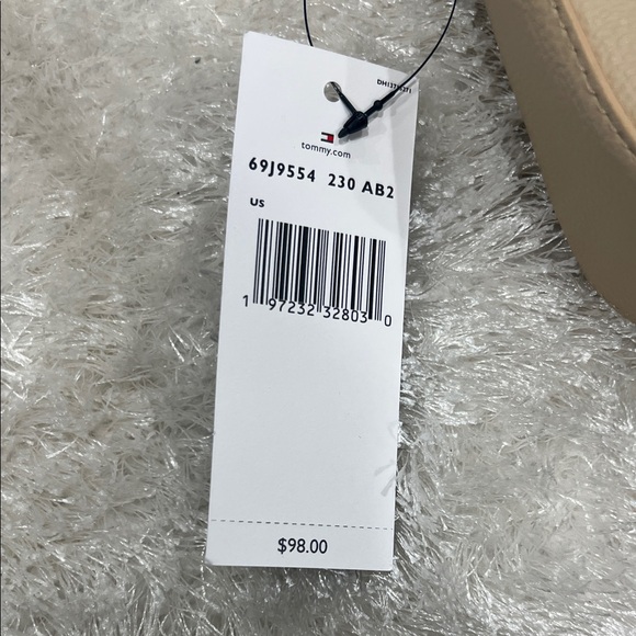 Tommy Hilfiger Beige Crossbody with Tricolor Branded Strap - Picture 5 of 6